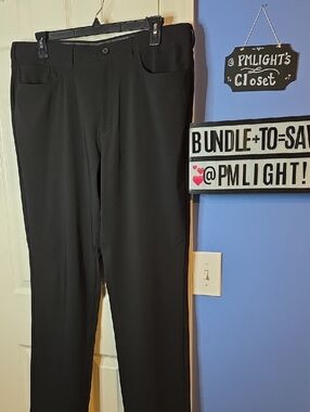 Apt 9 Slim Fit Black Pants XL